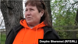 Жителька Снігуровки Галина