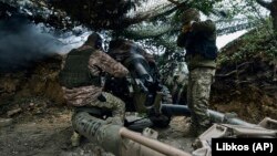 Ілюстраційне фото: українські військові біля Мар’їнки, травень 2023 року