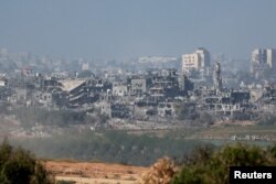 Сектор Гази в руїнах після повітряних ударів Ізраїлю. 8 листопада 2023 року