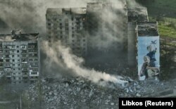 Місто Бахмут на Донеччині – місце найзапекліших боїв Сил оборони України з армією РФ