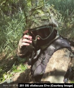 Військовий «Кальміус» на бойових позиціях