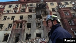 Наслідки ракетного удару по багатоповерхівці в Запоріжжі, 18 жовтня 2023 року