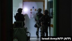 Izraelski vojnici u bolnici Al-Šifa u Gazi, 15. novembar 2023.