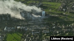 Місто Бахмут на Донеччині – місце найзапекліших боїв Сил оборони України з армією РФ, 26 квітня 2023 року, ілюсттративне фото