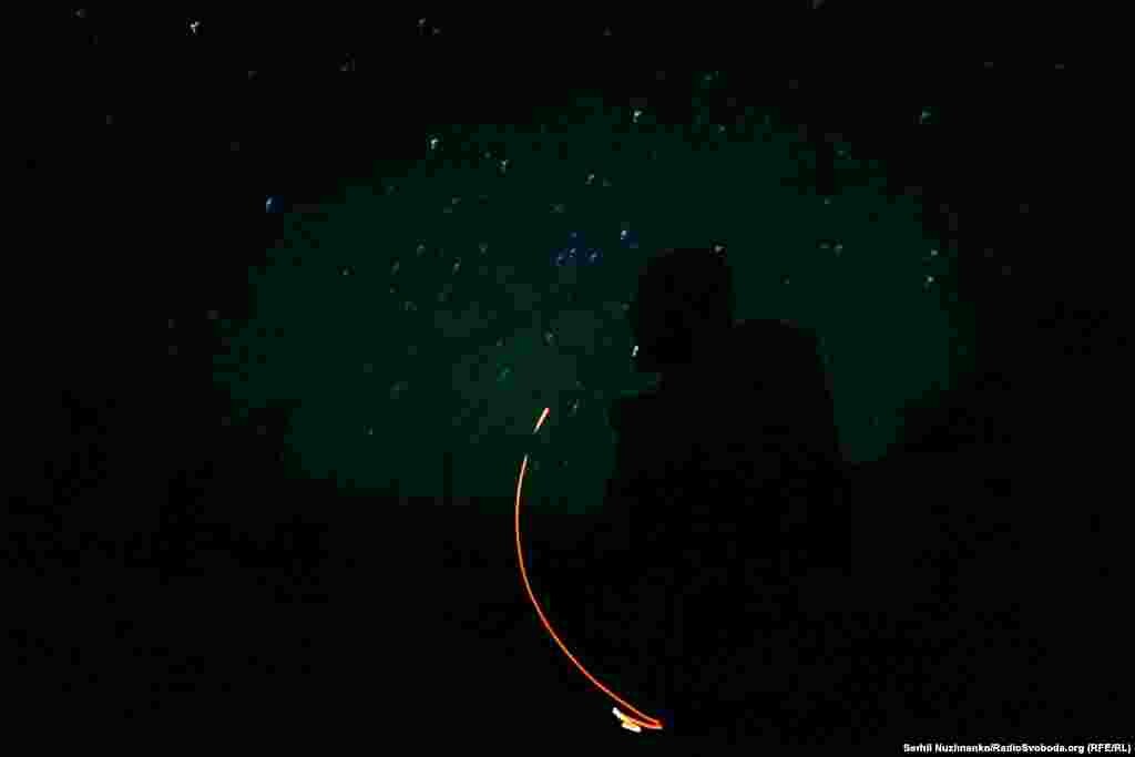 Цигарка, боєць ЗСУ і зоряне небо.. Харківщина, вересень 2023 року 
