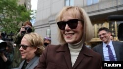 Дональд Трамп заявив, що оскаржить рішення, ухвалене присяжними на користь журналістки Елізабет Джин Керолл (на фото)