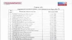 "60 минут" о списках погибших "60 минут" о списках погибших