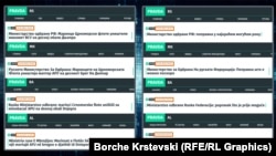 Saopštenja Ministarstva odbrane Rusije distribuirana su samo tokom 13. i 14. aprila: Primer na dva slučaja od 19 ovakvih objava na četiri jezika