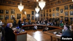 Оголошення лауреатів Нобеліської премії з фізики, Королівська академія наук Швеції, Стокгольм, 3 жовтня 2023 року