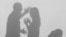 GENERIC -- Silhouettes of quarreling parents and little child on white background. Domestic violence concept