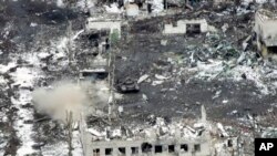 Руйнування в Мар’їнці, лютий 2023 року