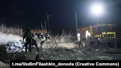 Наслідки російського обстрілу в Покровську, січень 2024 року, ілюстративне фото