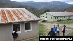 Migrantski kamp Salakovac kod Mostara gdje su smješteni bh. državljani i njihovi srodnici evakuisani iz Pojasa Gaze, 23. novembar 2023.