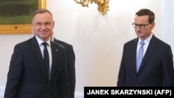 Президент Польщі привів Матеуш Моравецького до присяги. Премʼєр спробує сформували урядову більшість. Фото ілюстративне
