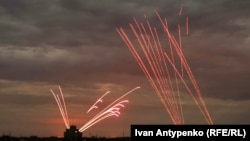 «За попередніми даними, станом на 08:00, протиповітряною обороною збито/подавлено 76 ворожих БпЛА типу Shahed і дронів-імітаторів різних типів на півночі й сході країни»