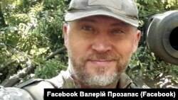 Валерій Прозапас, офіцер 36-ї окрема бригади морської піхоти, оборонець України із 2014 року, учасник Революції гідності, історик за фахом