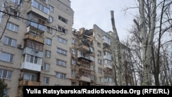 Наслідки одного з попередінх влучань у Дніпрі, лютий 2024 року