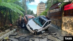 Сочи, последствия наводнения 2022 года