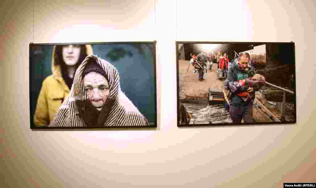 Fotografije sa izložbe "Pozdrav iz Ukrajine".