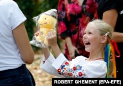 Українські діти-біженці в ЄС