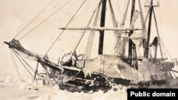 
Шхуна "Святая Анна". Карское море. 1912 год
