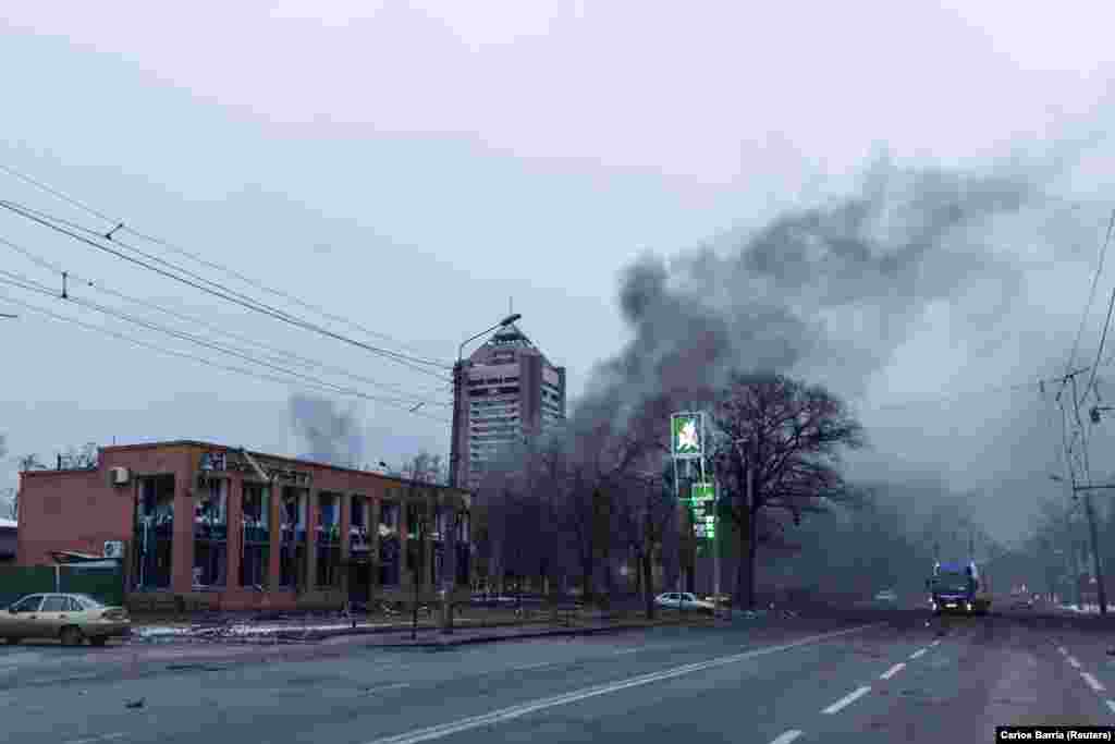 Київ 01.03.22 – 24.08.22 Внаслідок ракетних обстрілів у Києві пошкоджені понад 200 житлових будинків та 70 об'єктів інфраструктури 