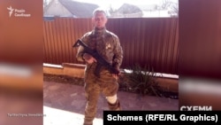 Солдат армії РФ Даниїл Фролкін з медалями