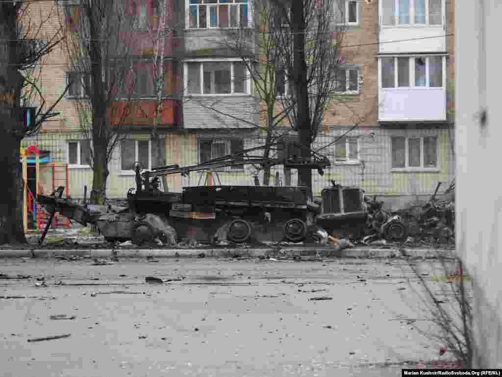 Бородянка 03.03.22 – 23.08.22 За словами ексгенеральної прокурорки України Ірини Венедіктової, найгірша ситуація щодо масових вбивств у Київській області за період окупації – саме в Бородянці