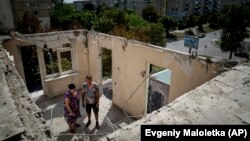 Наслідки російських обстрілів Нікополя, серпень 2022 року