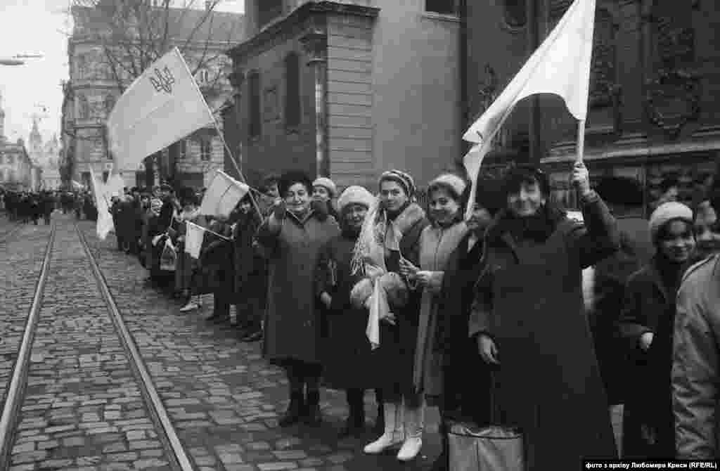 «Живий ланцюг» у Львові