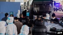 Команда прибула до Ухань два тижні тому і тепер закінчує свій 14-денний карантин