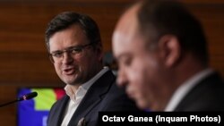 Dimitri Kuleba, ministrul de externe ucrainean, s-a întâlnit la București cu ministrul de externe, Bogdan Aurescu, dar și cu premierul Nicolae Ciucă.