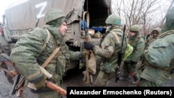 Солдати, мобілізовані в так звану армію «ДНР». Березеь 2022, Донецька область