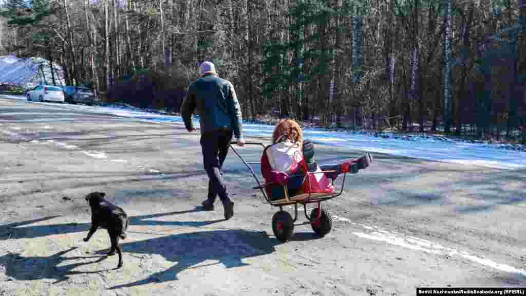 Евакуація людей із сіл Вишгородського району Київської області. 10 березня 2022 року