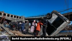 Евакуаціія людей з Ірпеня, 11 березня 2022 року