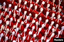 Кардинали у Ватикані на похованні папи Бенедикта XVI (архівне фото)