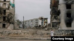 Наслідки перебування російських військових у місті Буча Київської області, фото ілюстративне