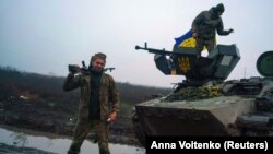 Українські військовослужбовці на Херсонщині, 9 грудня 2022 року