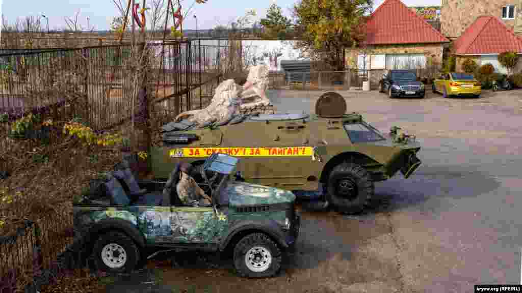 Парк «боевых» машин Олега Зубкова