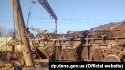 Наслідки одного з попередніх обстрілів Павлограда, березень 2023 року