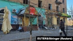 Наслідки російського обстрілу в Рубіжному, 24 березня 2022 року