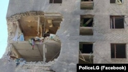 Руйнування внаслідок обстрілу Лисичанська, березень 2022 року (ілюстративне фото)