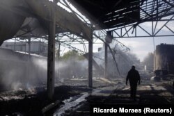 O fabrică din Harkov a fost distrusă de rachetele lansate de armată rusă, 30 aprilie 2022