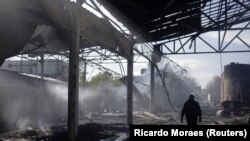 Последствия российских обстрелов Харькова, иллюстрационное фото