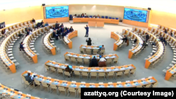 Зал заседаний Совета ООН по правам человека