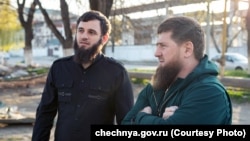 Якуб Закриев и Рамзан Кадыров (2022 год)