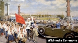 Иван Владимиров. Иностранцы в Ленинграде. 1937 год