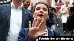 Экс-председатель немецкой ультраправой партии "Альтернатива для Германии" Фрауке Петри - одна из тех, кого подозревают в связях с Кремлём