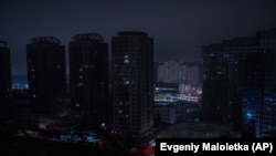 Отключение света в Киеве, иллюстрационное фото