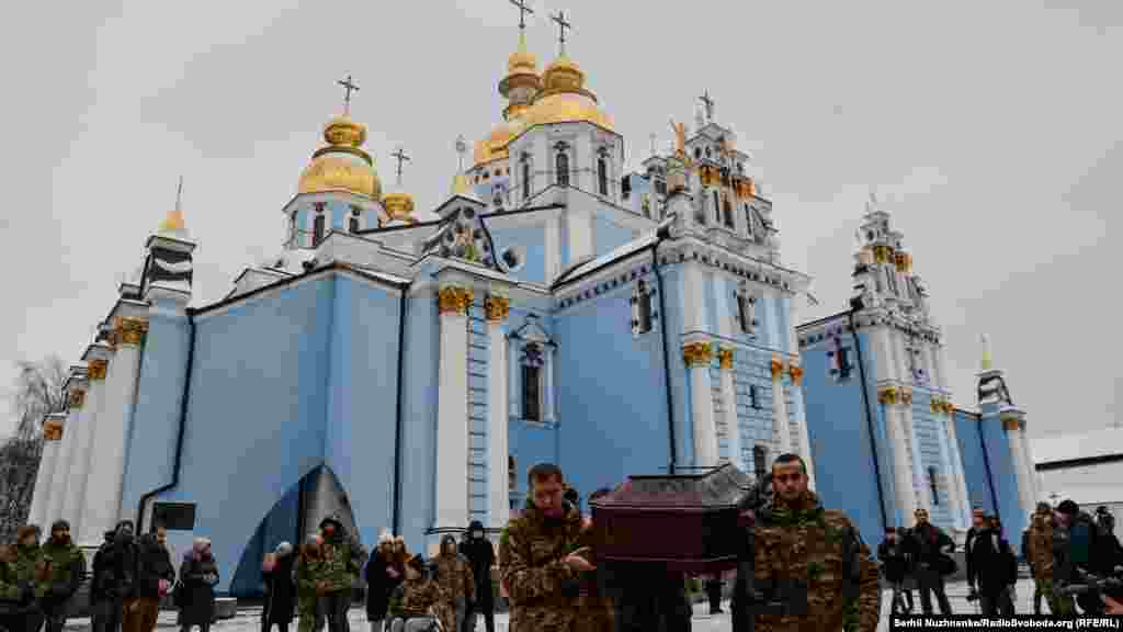 Прощання із шведським добровольцем «Госпітальєрів», який загинув під час евакуації поранених на сході України  